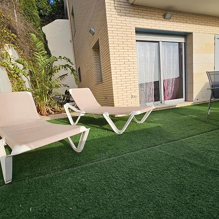 Apartamento Duplex Moderno 3 Hab Parking, Vistas Al Mar Y Terraza Sitges Exterior foto
